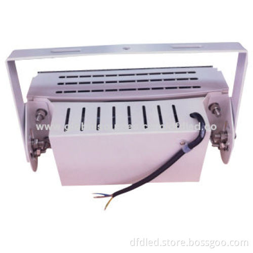 Modular Floodlight with White Housing, Long Lifespan, Low-luminous Depreciation, Beautiful in Look